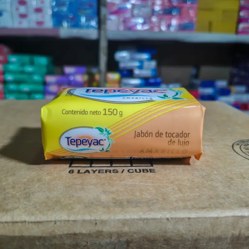 Jabón de tocador Tepeyac Amarillo - 150g