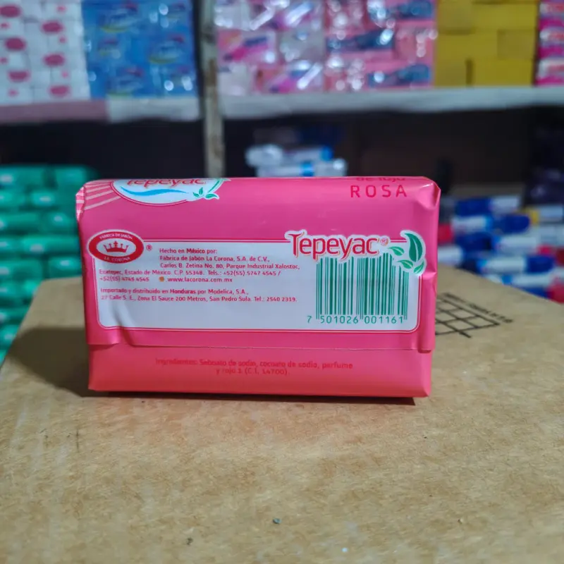 Jabón de tocador Tepeyac Rosa - 200g