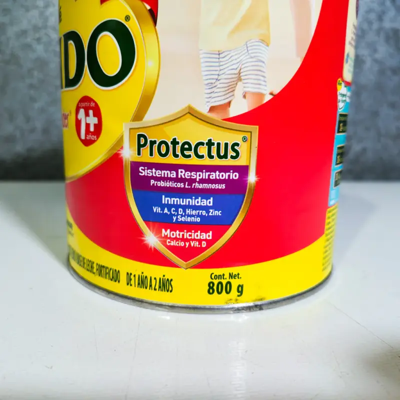 Leche En Polvo Nido Kinder Protectus Lata 800gr