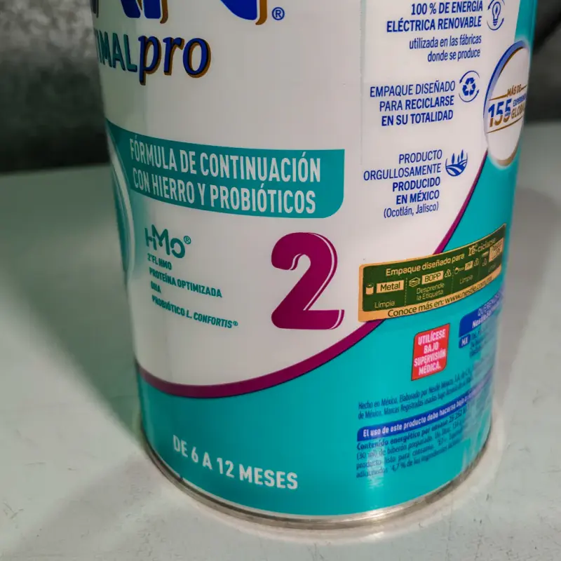 NAN 2 Optimal Pro - Lactantes De 6 a 12 Meses - 1.2kg