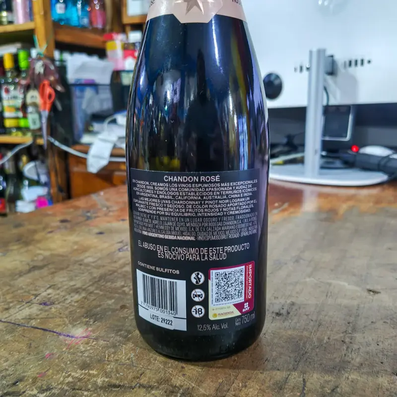 Vino Espumoso Chandon Rosé - 750ml
