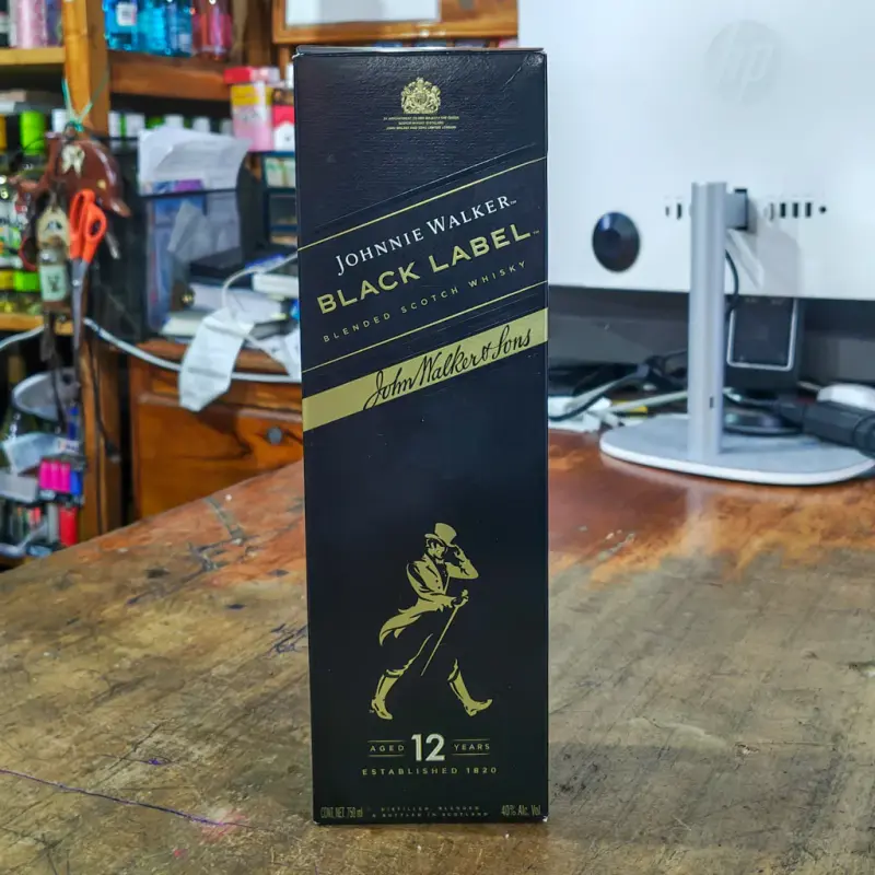 Whisky Johnnie Walker etiqueta negra 750 ml