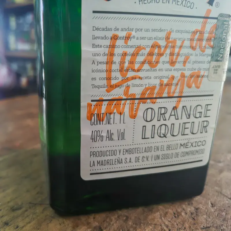 Licor de Naranja Controy - 1L