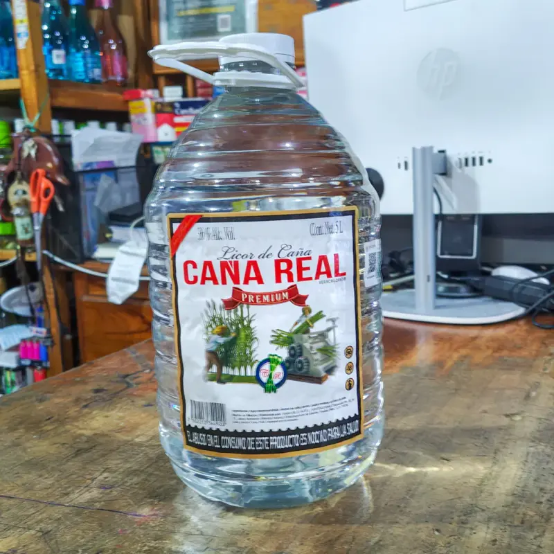 Licor de Caña - Caña Real - 5 Litros