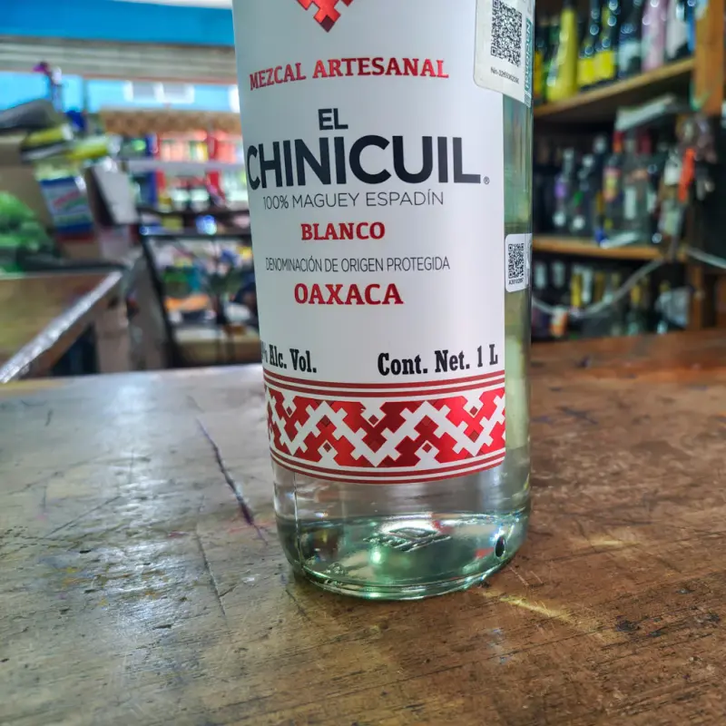 Mezcal Blanco Artesanal Chinicuil Espadín - 1L