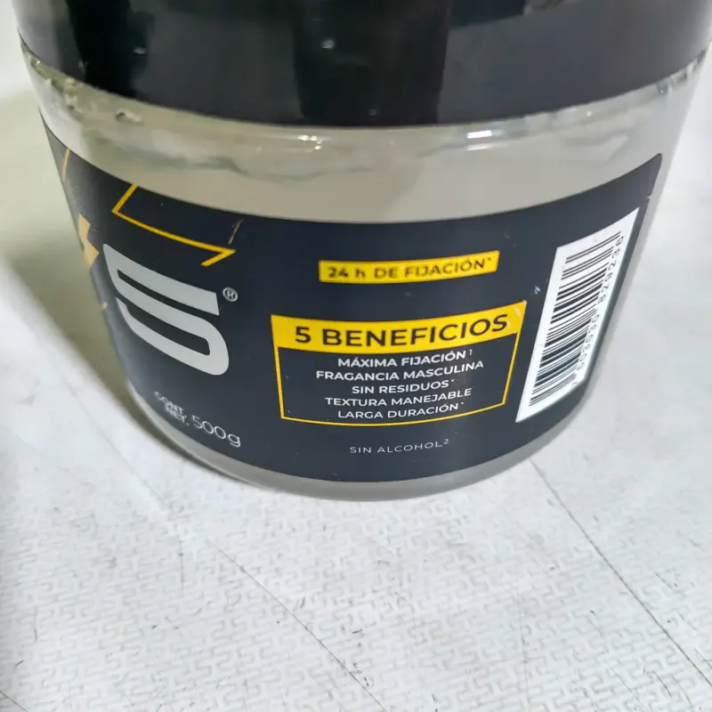 Gel fijador Zeus Dark - 500g