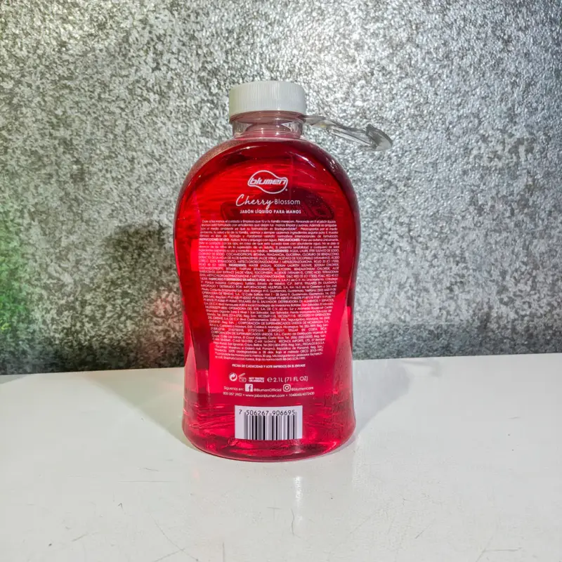 Jabón líquido para manos Blumen antibacterial - CHERRY - 2.1L