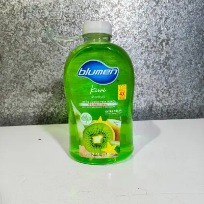 Jabón líquido para manos Blumen antibacterial - KIWI - 2.1L