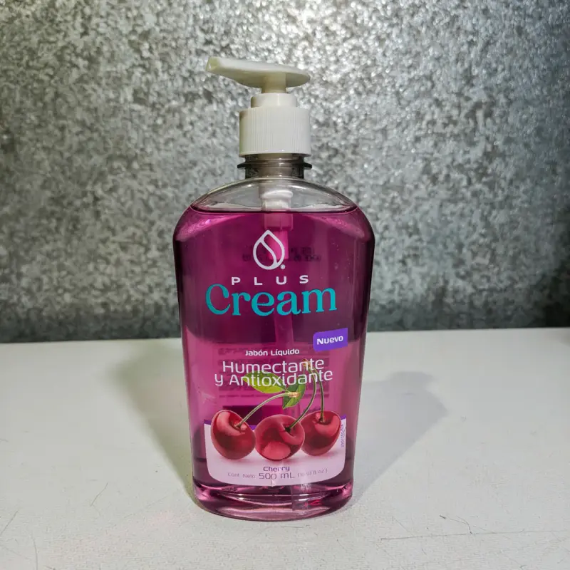 Jabón líquido Plus Cream cherry -500 ml