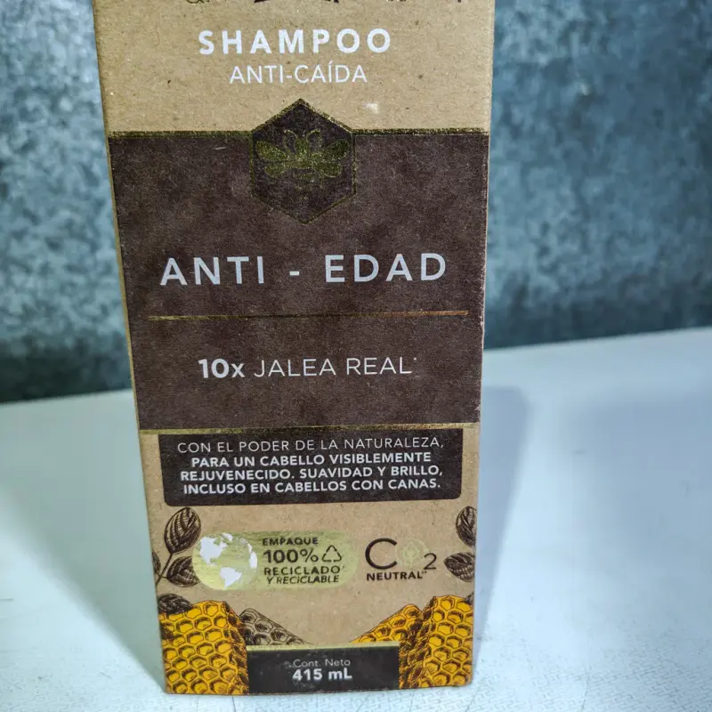 Shampoo Tío Nacho anti-edad 10x jalea real - 415 ml