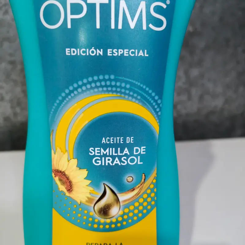 Shampoo Palmolive Optims - Aceite de Semilla de Girasol - Vital Keratina - 1L