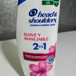 Shampoo Head & Shoulders - Suave y Manejable 2 en 1 - 375ml