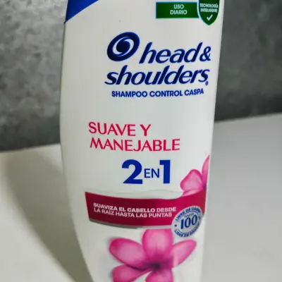 Shampoo Head & Shoulders - Suave y Manejable 2 en 1 - 375ml