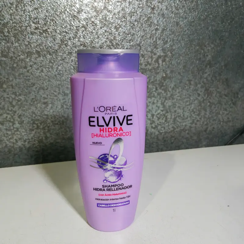 Shampoo L'Oréal Elvive-  Hidra Hialuronico - Hidratación Intensa - 1L