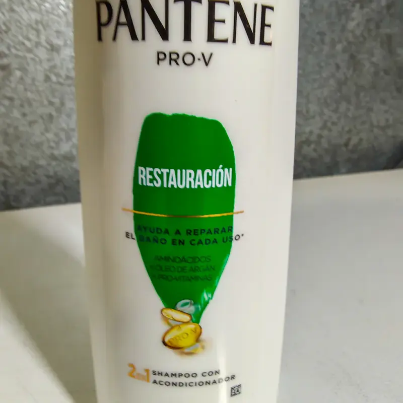 Shampoo Pantene Restauración - Pro-V - 2 en 1 - 400 ml