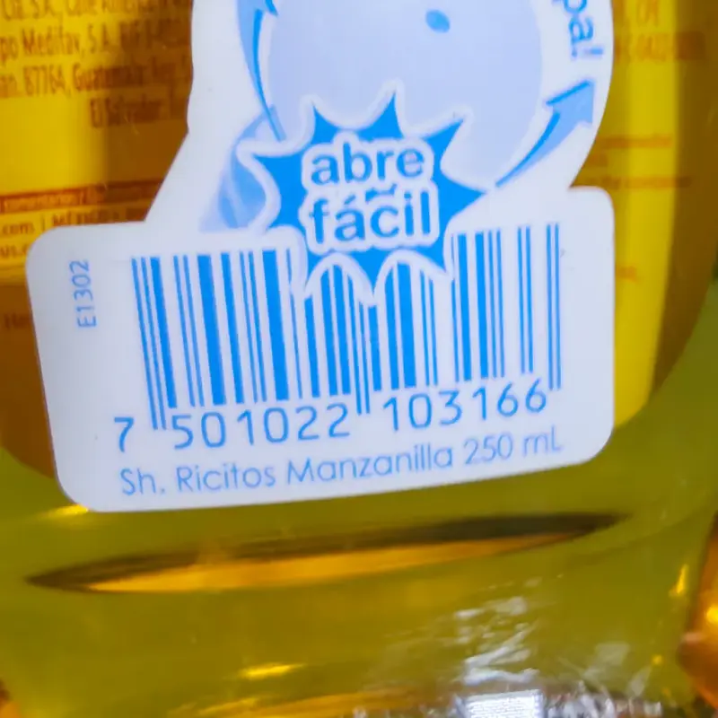 Shampoo Ricitos de Oro manzanilla - 250ml